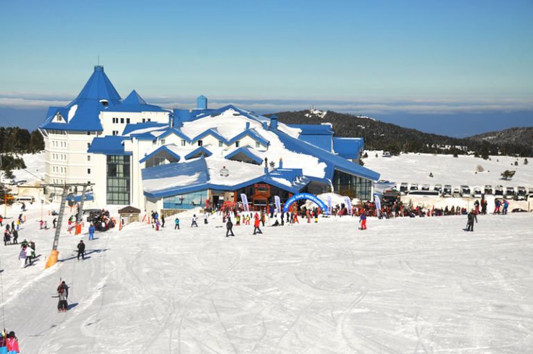 Uludag Ski Resort Centre De Sports Dhiver à Bursa Voyage Turquie 